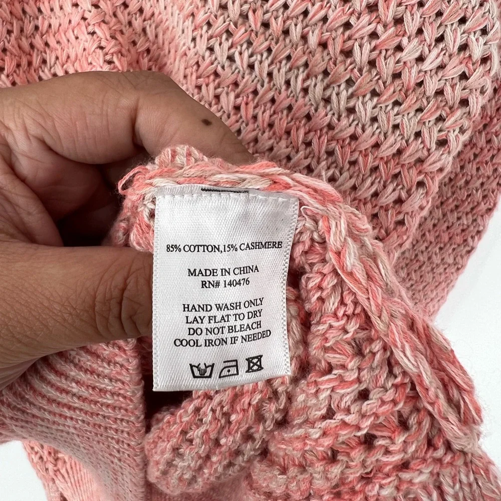 Faherty Pink Knit Sweater - Picture 5 of 5